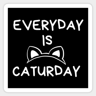 Everyday Is Caturday Sticker